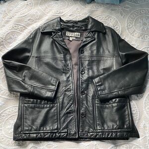 Siena Studio Black Leather Jacket